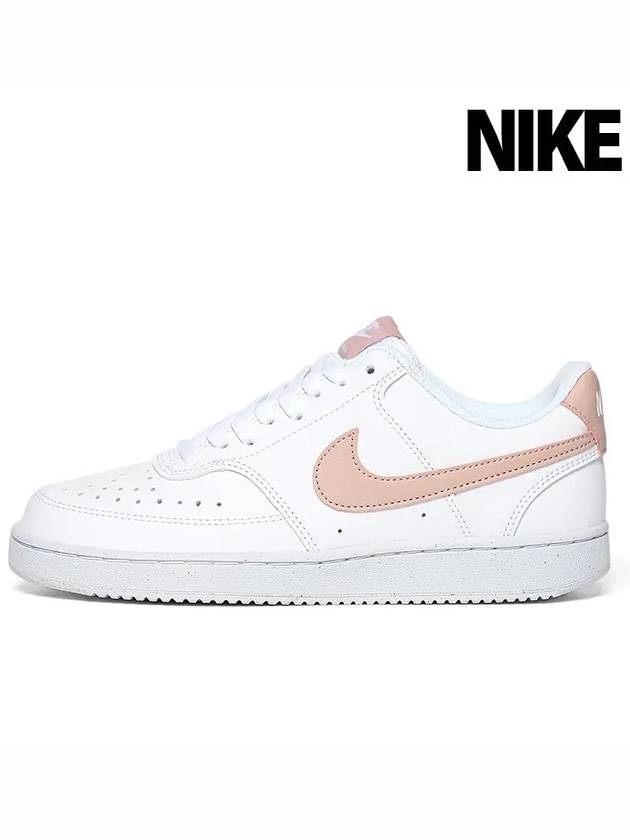 Sneakers Court Vision Low Next Nature Pink DH3158 102 - NIKE - BALAAN 1