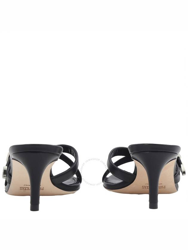 Paris Texas Ladies Black Regina 55 mm Leather Mules, Brand Size 36 ( US Size 6 ) - PARIS TEXAS - BALAAN 3