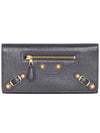 Giant flap long wallet 233599 D940G 1110 gray - BALENCIAGA - BALAAN 1