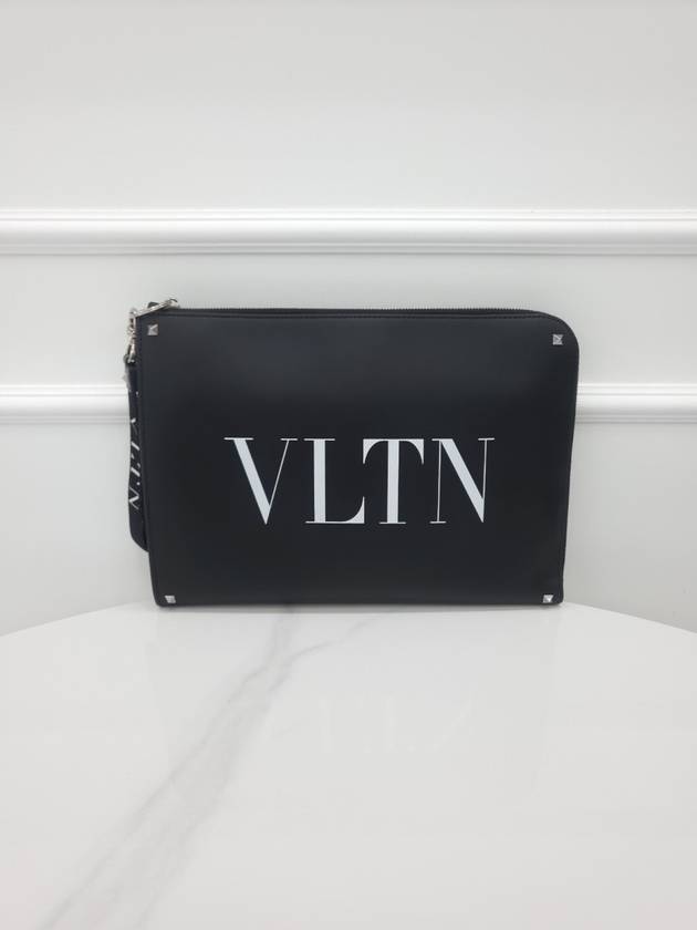 Rockstud document clutch keyring - VALENTINO - BALAAN 1