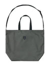 Recycled Fabric Tote Bag Gray - POLO RALPH LAUREN - BALAAN 2