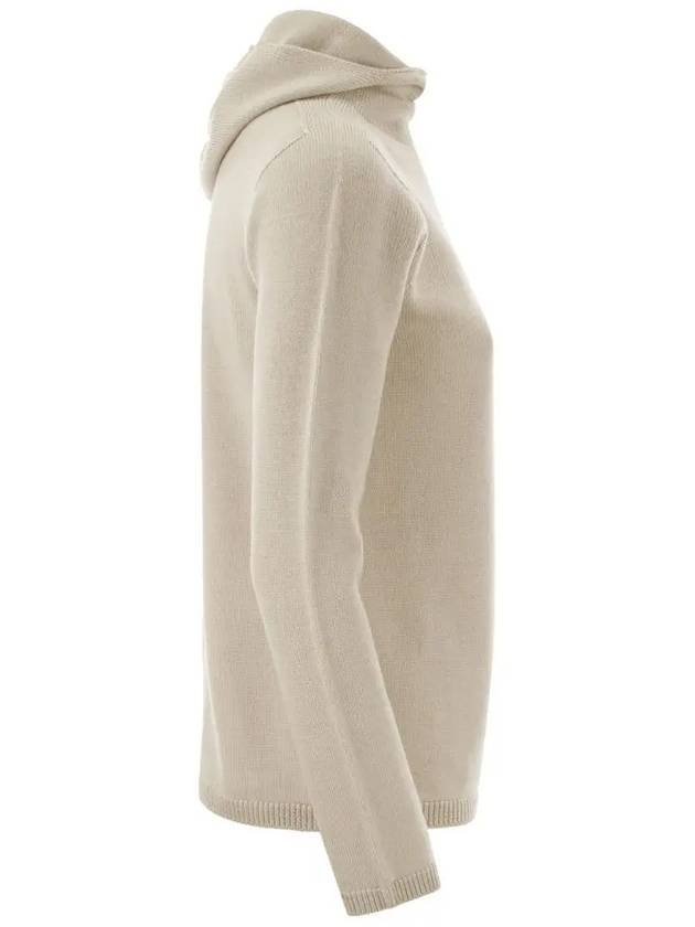 24SS Paprika Wool Hooded Knit Beige 2419361071 002 - MAX MARA - BALAAN 4