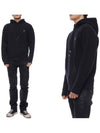 Bold Fox Head Patch Comfort Hoodie Black - MAISON KITSUNE - BALAAN 2