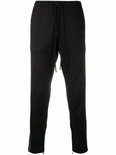 Men's Logo Jersey Track Pants Black - VALENTINO - BALAAN 1