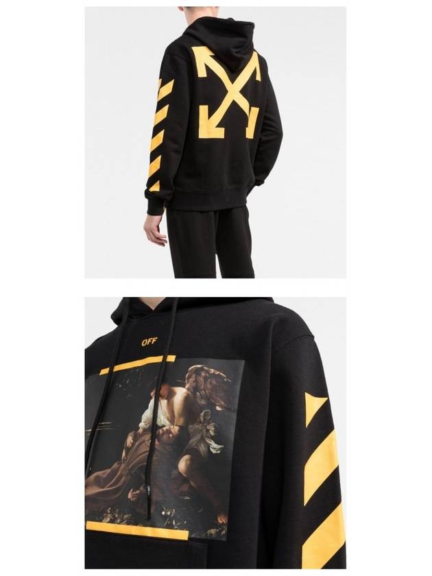 Caravaggio Saint Francis Hoodie Black - OFF WHITE - BALAAN 6