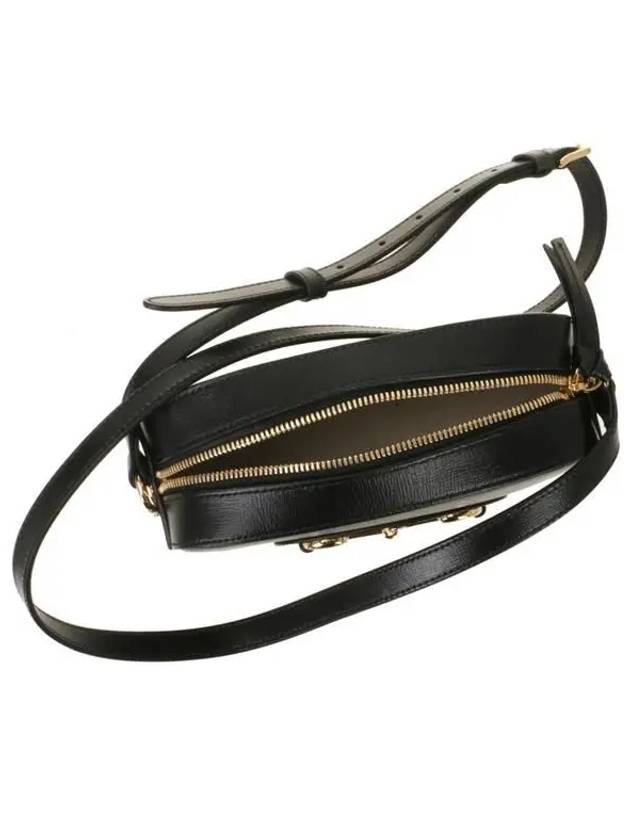 Horsebit 1955 Small Shoulder Bag Black - GUCCI - BALAAN 5