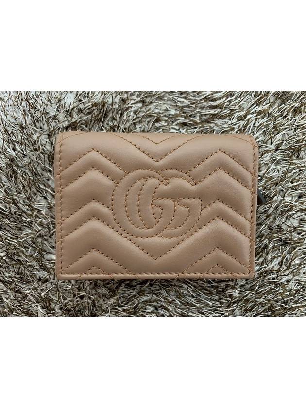 GG Marmont quilted leather wallet - GUCCI - BALAAN 4