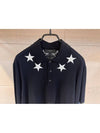 Men's Star Patch Long Sleeve TShirt 14S 7108706 001 - GIVENCHY - BALAAN 3