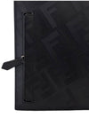 Men's Shadow Diagonal Flat Clutch Bag Black - FENDI - BALAAN 5