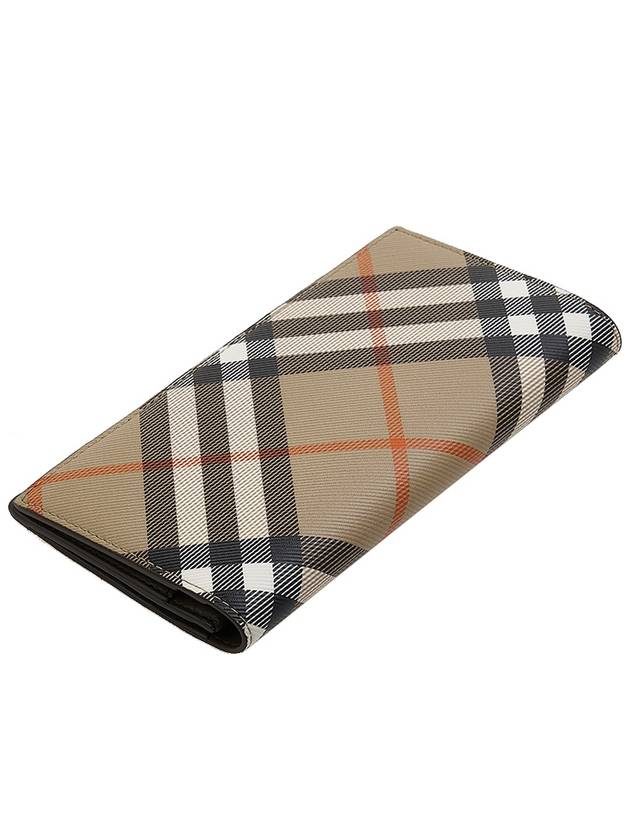 Check Bifold Card Wallet Sand - BURBERRY - BALAAN 5