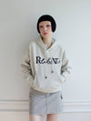 Lettering Logo HOOD OATMEAL - RUBATI - BALAAN 5