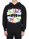 Men's GG Starburst Hoodie Black - GUCCI - BALAAN 3