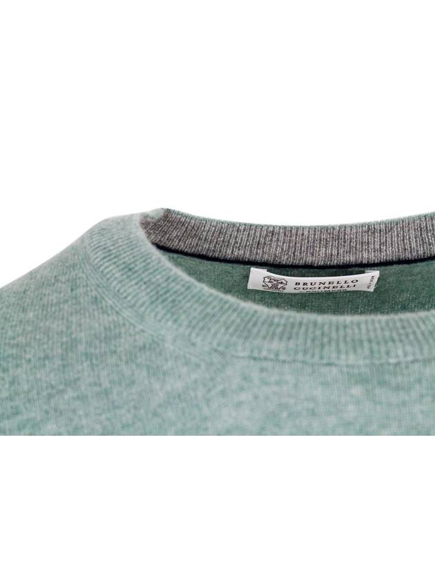 Knit Top Mint M2200100 CFO04 - BRUNELLO CUCINELLI - BALAAN 5