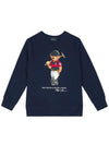 Kids Bear Print Sweatshirt Navy 836596 001 - POLO RALPH LAUREN - BALAAN 1