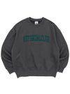 ARCH LOGO SWEATSHIRTS CHARCOAL - NET SOCIAL CLUB - BALAAN 3