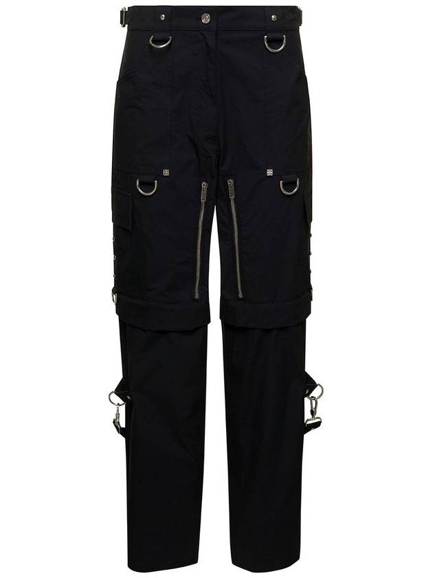 23 fw Black Nylon D Ring Pants BW511Y14Y3001 B0480809545 - GIVENCHY - BALAAN 2