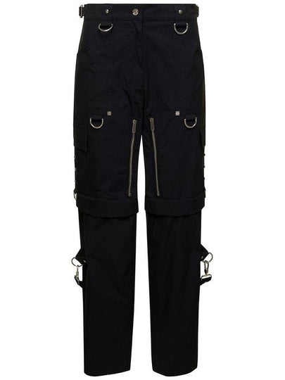 23 fw Black Nylon D Ring Pants BW511Y14Y3001 B0480809545 - GIVENCHY - BALAAN 2