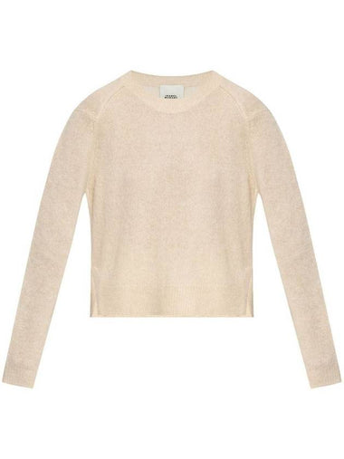 Isabel Marant Crew Neck Lylia Jumper With Side Slits Clothing - ISABEL MARANT - BALAAN 1