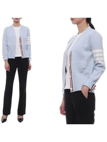 Women s Milan Stitch Cardigan FKC207A 00219 472 24F 1215465 - THOM BROWNE - BALAAN 1