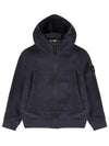 Junior 6916Q0130 V0020 Hooded Zip up Jumper - STONE ISLAND - BALAAN 1