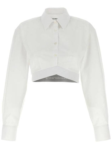 Alexander Wang Cropped Shirt - ALEXANDER WANG - BALAAN 1