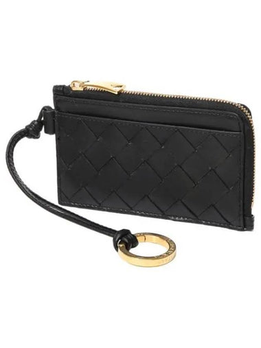 Intrecciato zipper card case - BOTTEGA VENETA - BALAAN 1