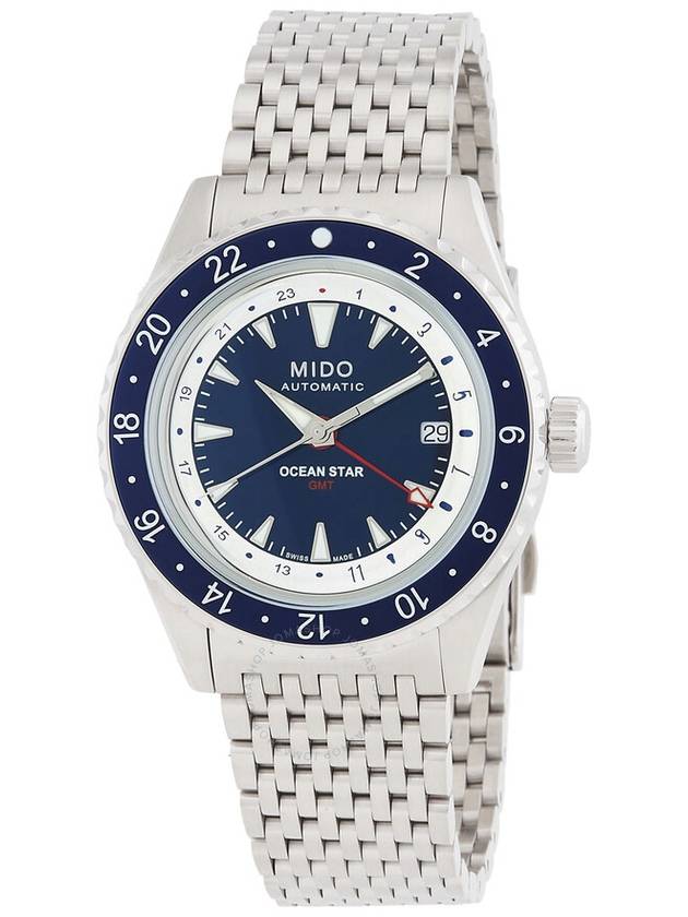 Mido Ocean Star GMT Automatic Blue Dial Men's Watch M026.829.18.041.00 - MIDO - BALAAN 1