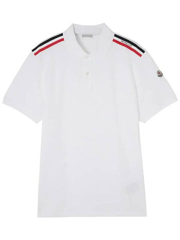 logo patch polo shirt 8A00020 89A16 002 - MONCLER - BALAAN 1