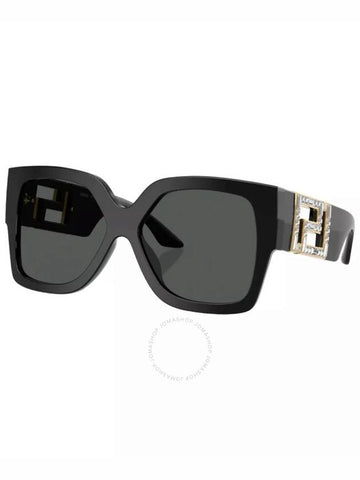 Versace Dark Grey Butterfly Ladies Sunglasses VE4402 547887 59 - VERSACE - BALAAN 1