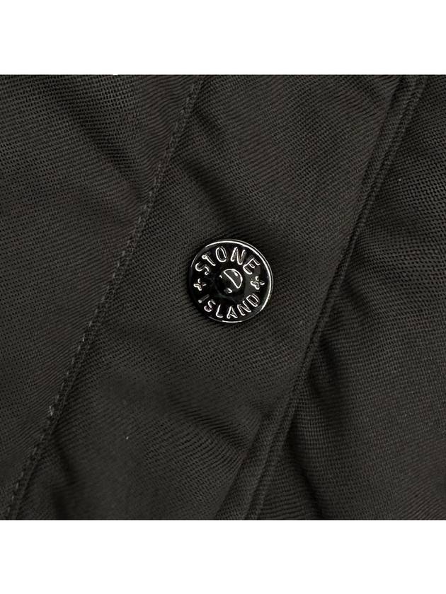 453F3 Ghost Padding Down Jacket Black - STONE ISLAND - BALAAN 6