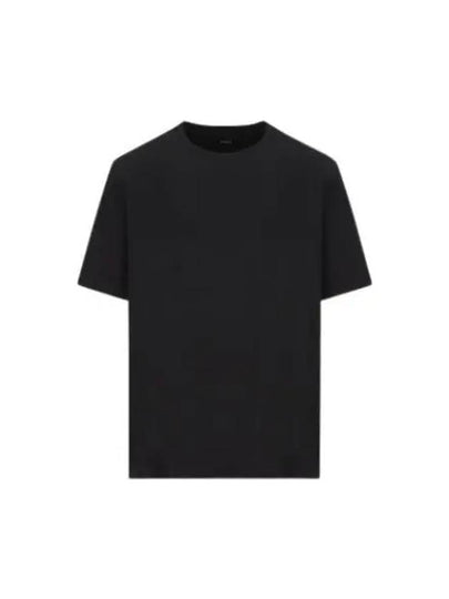 Staff Only Cotton Short Sleeve T-Shirt Black - FENDI - BALAAN 2