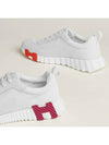 Bouncing Mesh Low Top Sneakers Blanc White - HERMES - BALAAN 7