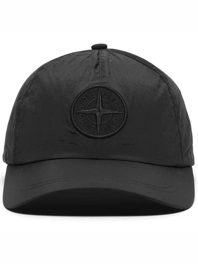 Nylon Logo Ball Cap Black - STONE ISLAND - BALAAN 2