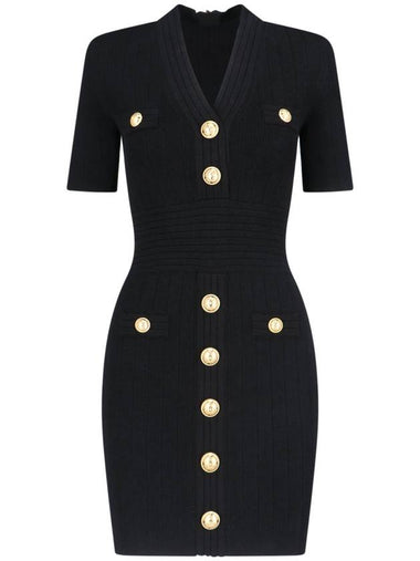 Balmain Dresses Black - BALMAIN - BALAAN 1