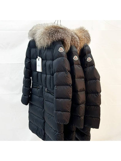 Boedic Long Down Padding Black - MONCLER - BALAAN 2