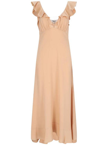 Chloè Dresses Beige - CHLOE - BALAAN 1