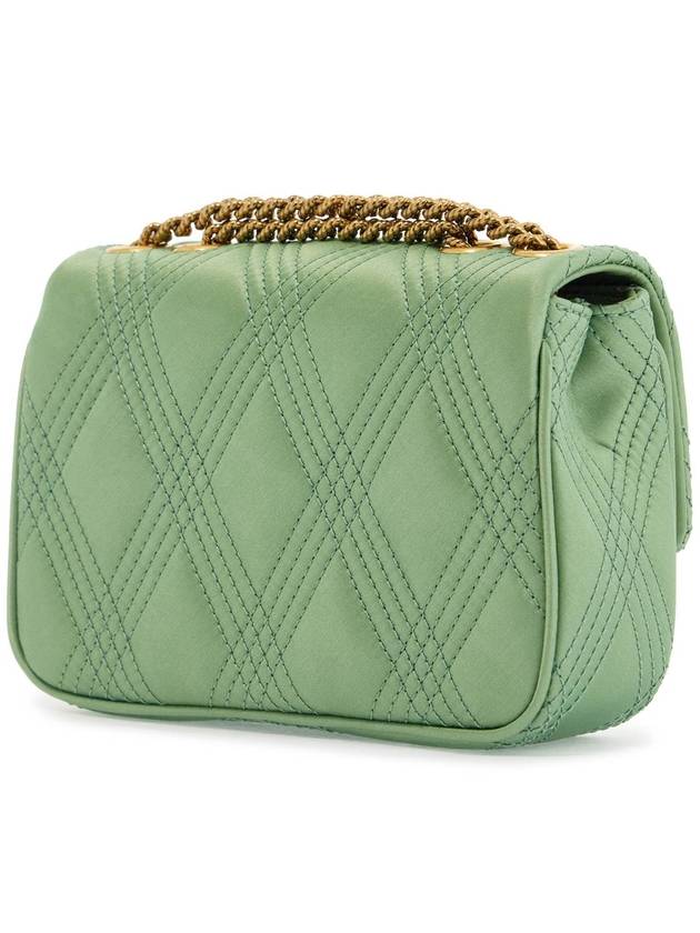 small quilted green silk shoulder bag with chain - VALENTINO - BALAAN 2