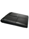 649603 Black Leather Intrecciato Cassette Half Wallet - BOTTEGA VENETA - BALAAN 4