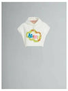 Logo Short Sleeve Hooded Top White - MARNI - BALAAN 2