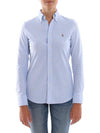 Striped Oxford Shirt Blue - POLO RALPH LAUREN - BALAAN 4