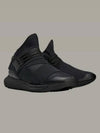 Qasa High Low Top Sneakers Black - Y-3 - BALAAN 3