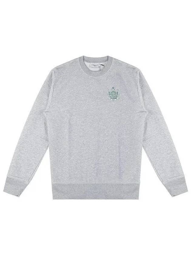 Logo Comfort Sweatshirt Grey - MAISON KITSUNE - BALAAN 2