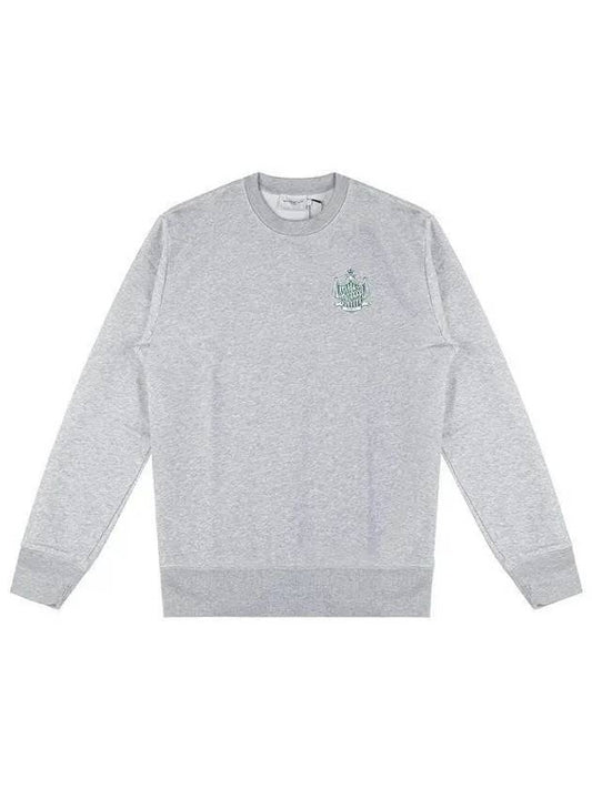 Logo Comfort Sweatshirt Grey - MAISON KITSUNE - BALAAN 2