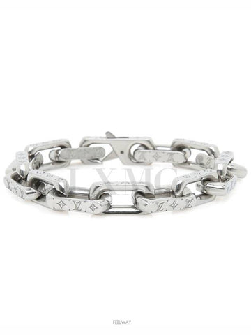 Monogram Chain Bracelet Bangle M00309 - LOUIS VUITTON - BALAAN 1