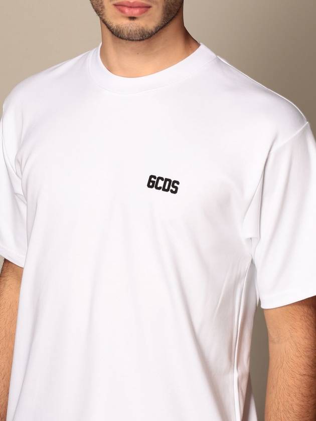 T-shirt Gcds in cotone con logo - GCDS - BALAAN 4