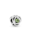 Spring Green Eternity Circle Charm Silver Green - PANDORA - BALAAN 1