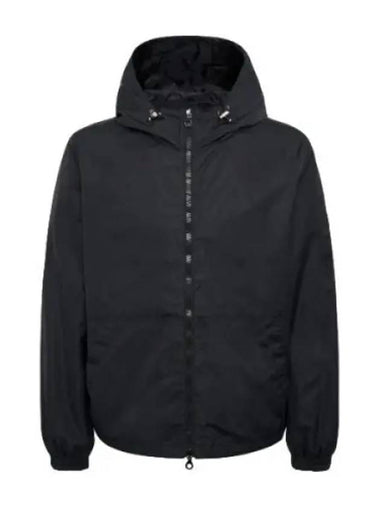 Ravena black men s wind jacket - DUVETICA - BALAAN 1