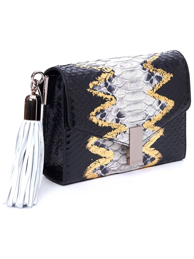 Aisha Mini x Body Zeus Cross Bag Black - DONIRAY - BALAAN 3