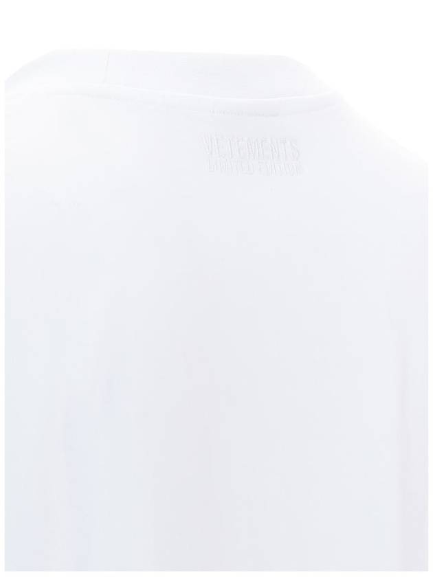 Vetements 'Oval Logo' T-Shirt - VETEMENTS - BALAAN 4