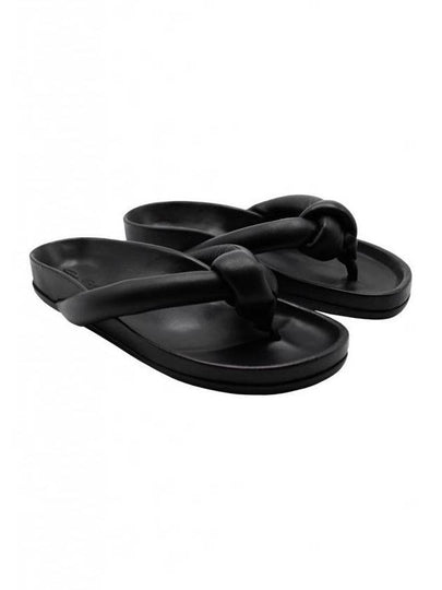 Rick Owens Fogachine Knotted Slip On Strap Sandal Shoes - RICK OWENS - BALAAN 2